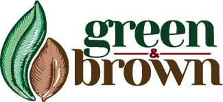 Green and Brown Coffee logo
