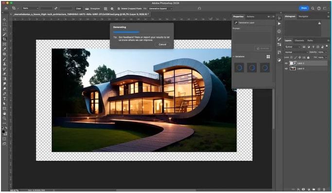 Adobe Photoshop’s interface