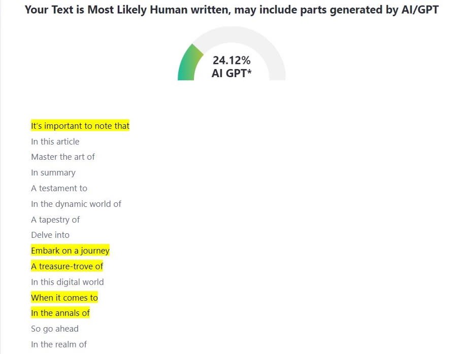 ChatGPT's most used phrases