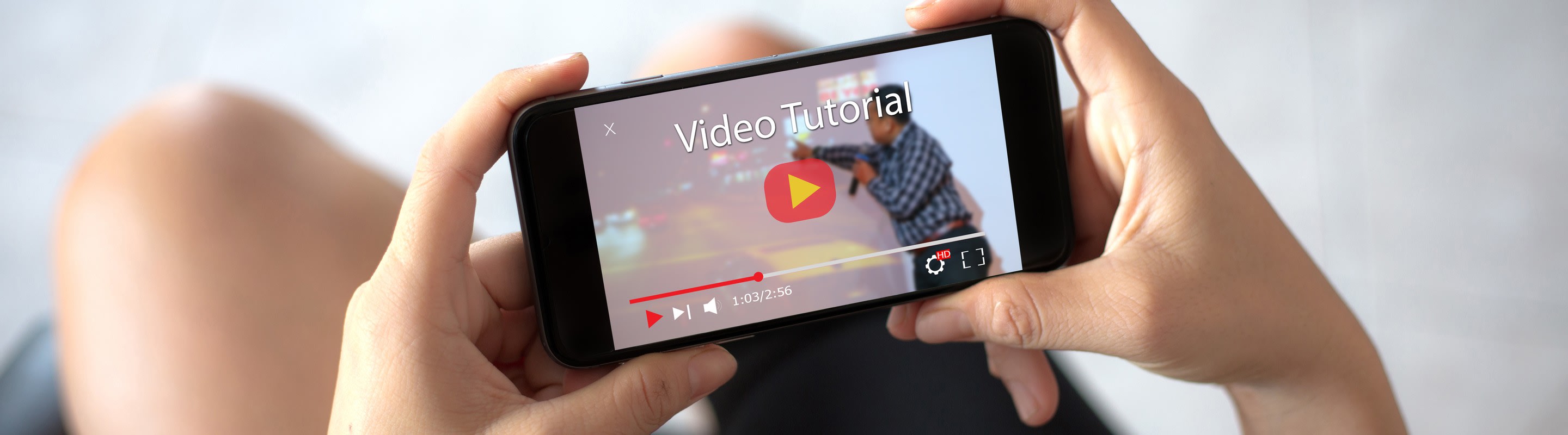 Video Tutorial am Smartphone