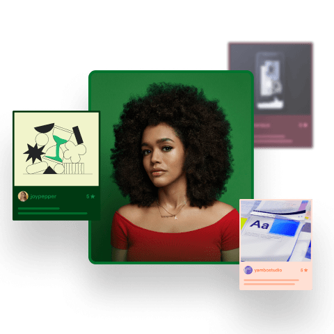 Trabajos de diseño en Fiverr