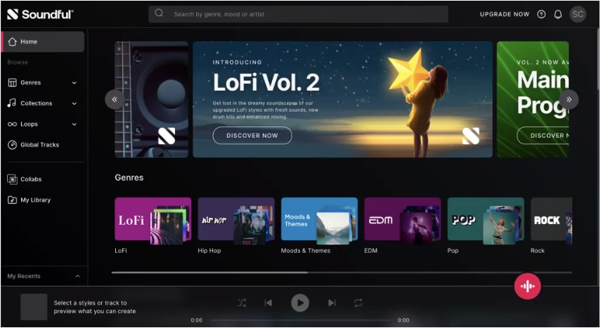 Soundful interface