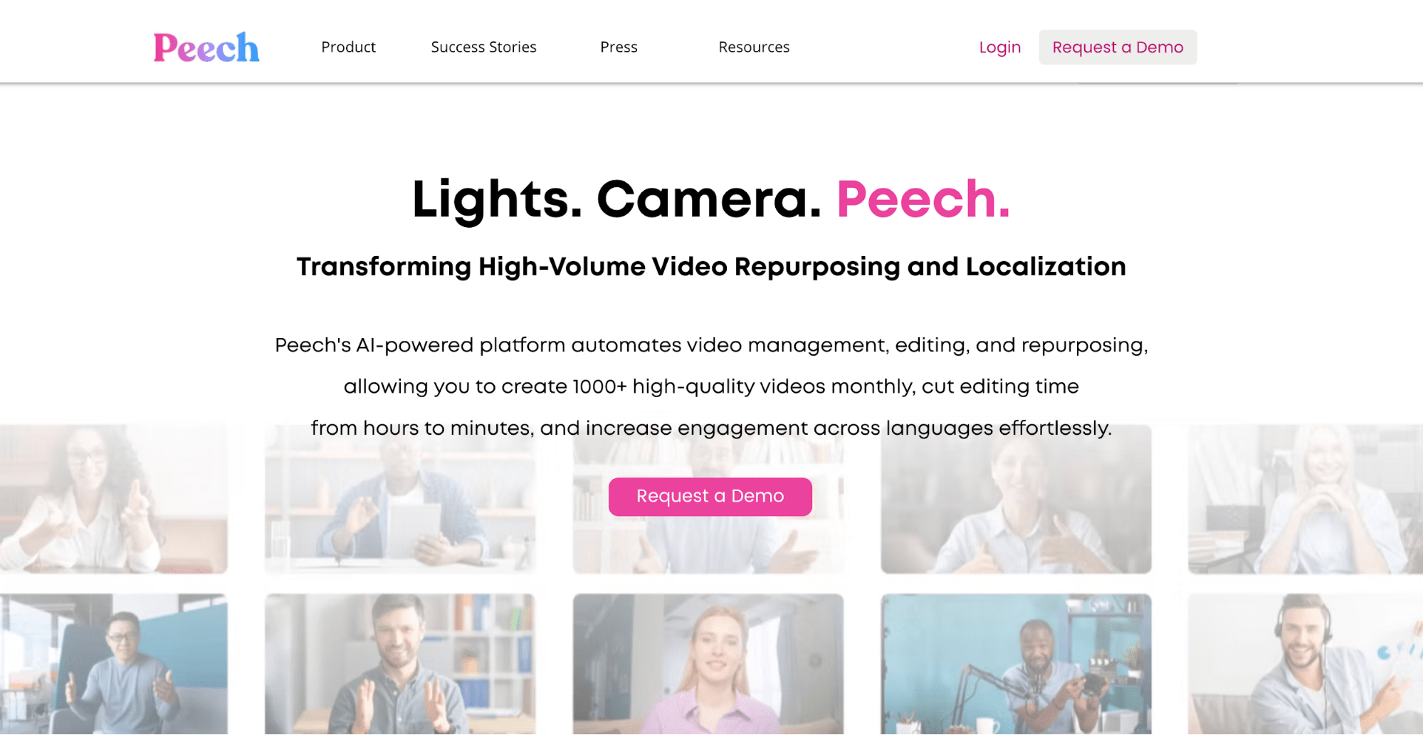 Peech’s website