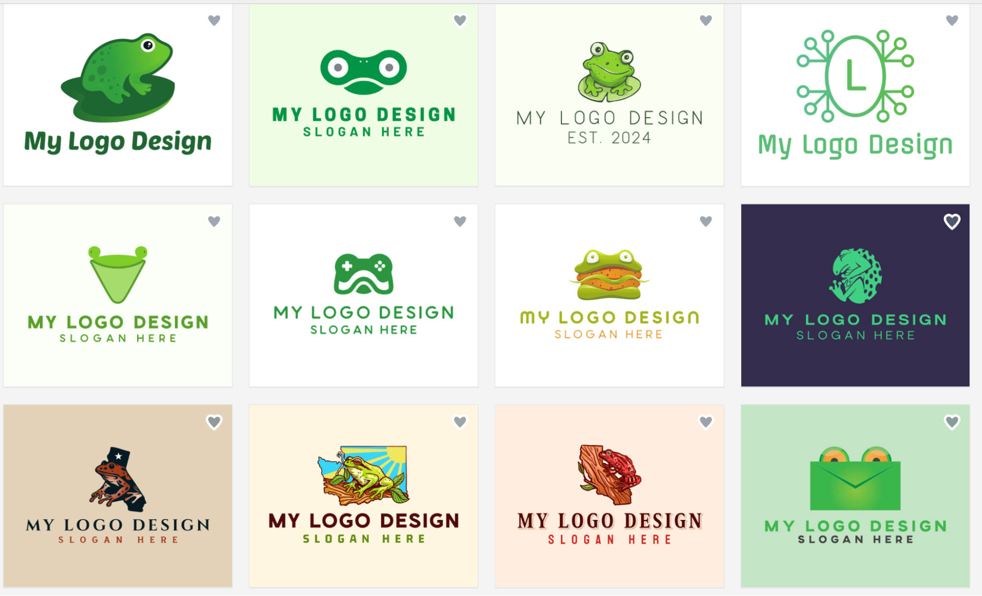 BrandCrowd logo options