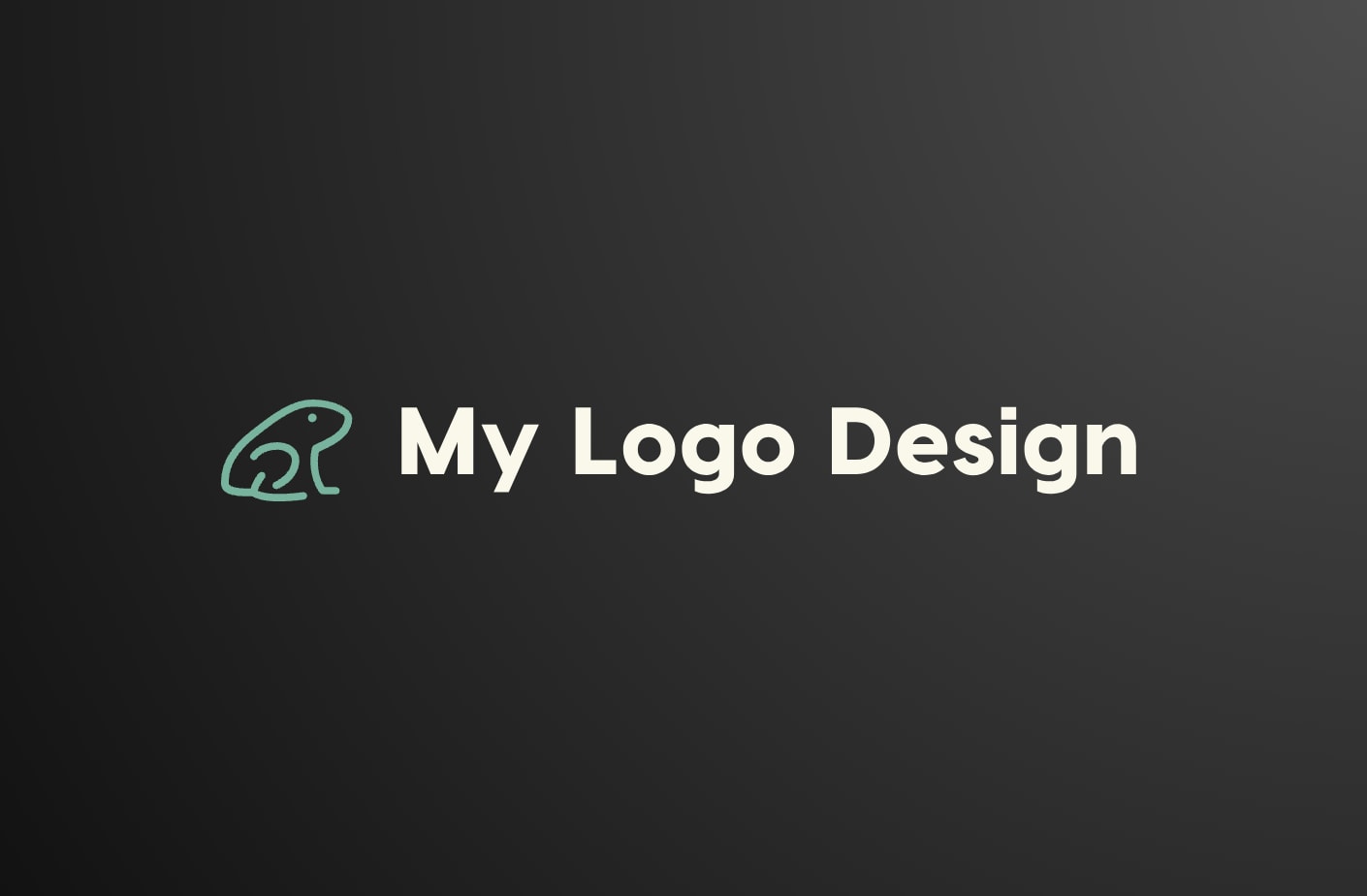 Looka frog logo