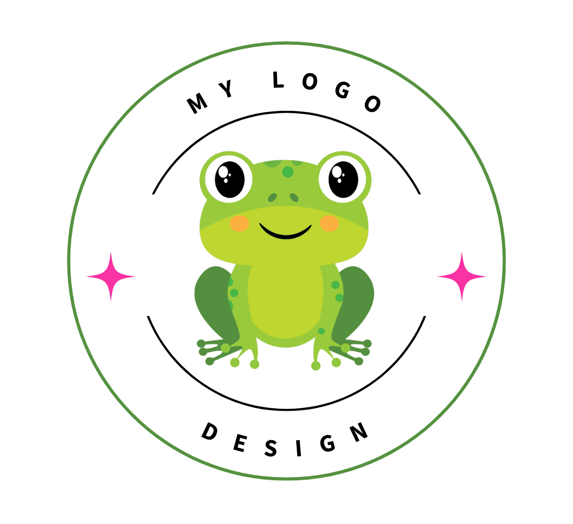 Canva logo template