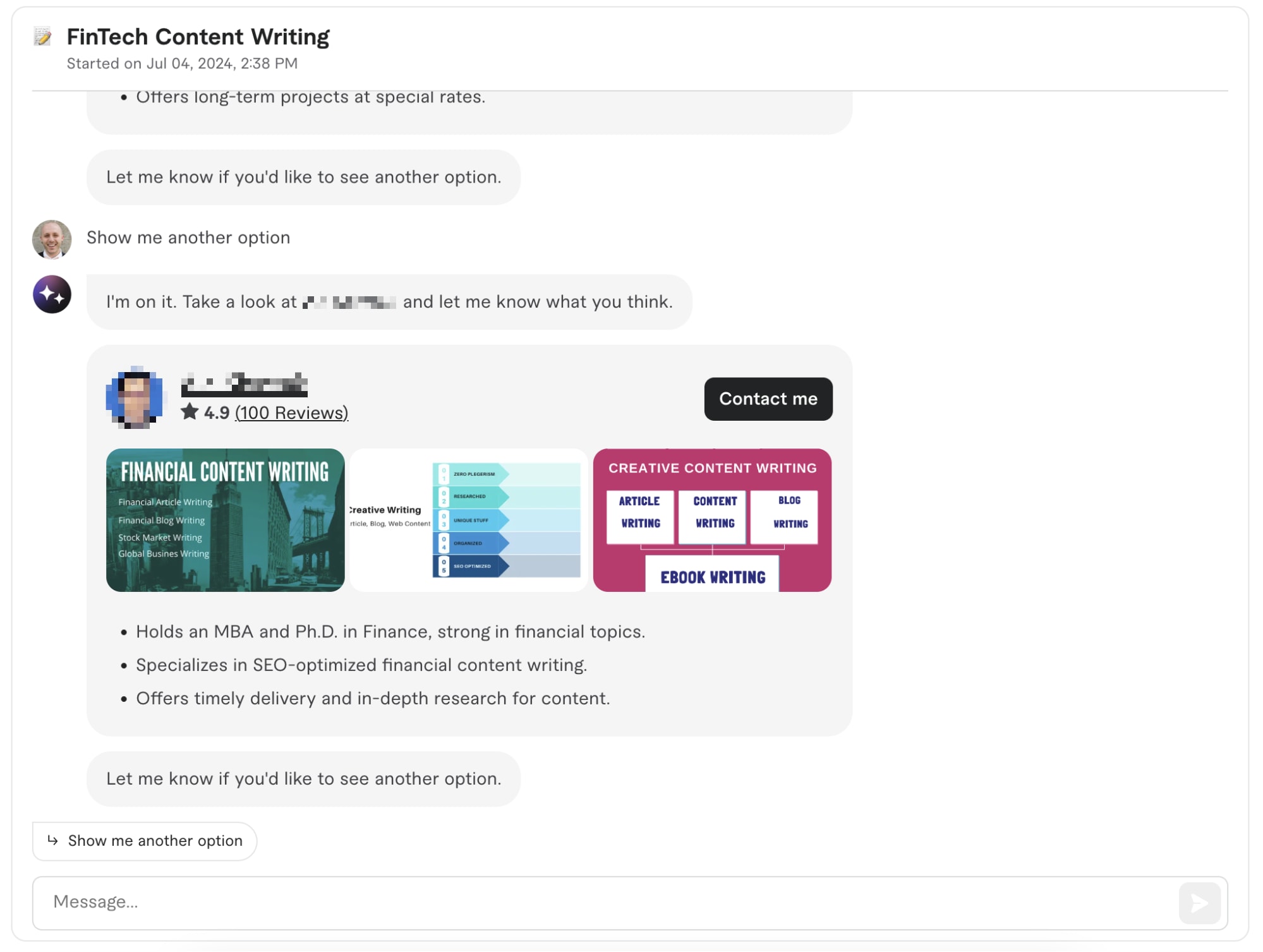 Fiverr’s Neo tool