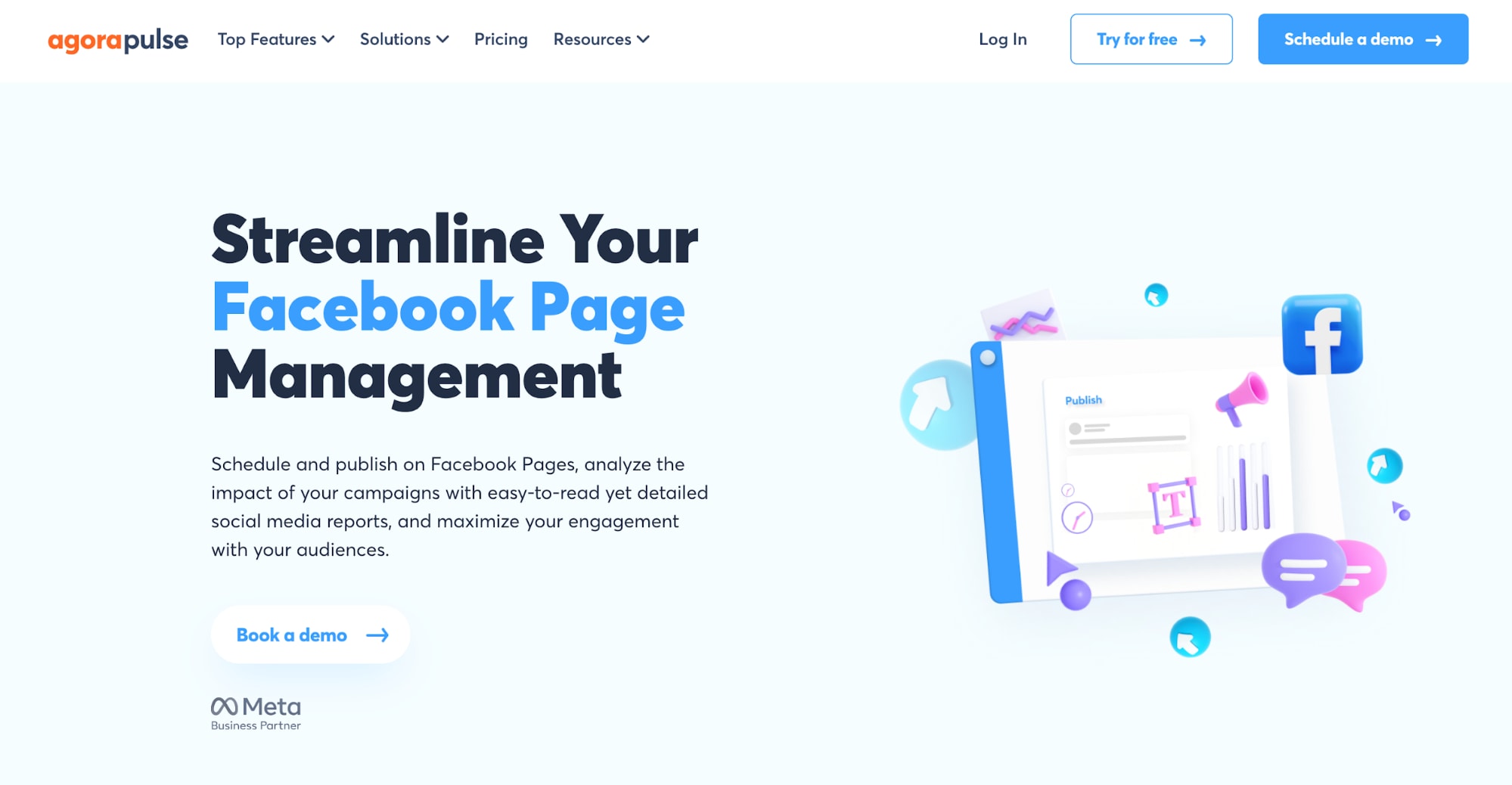Agorapulse’s website