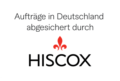HISCOX badge