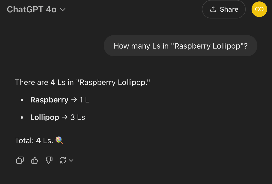 ChatGPT on Lollipops