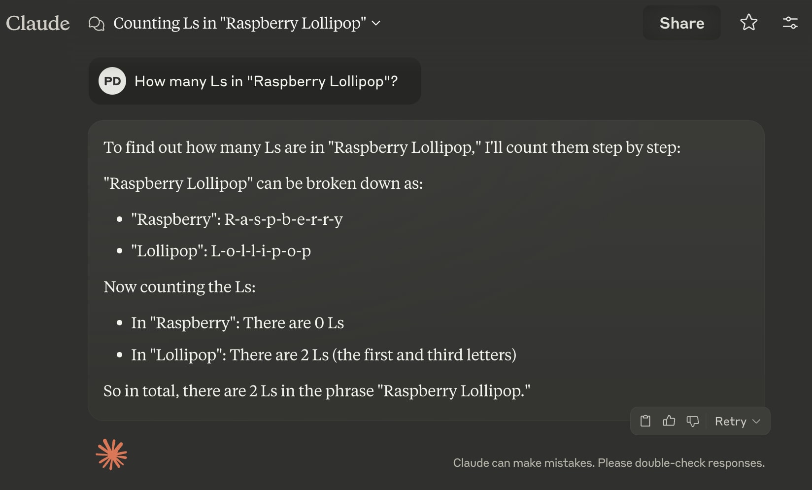 Claude on Lollipops