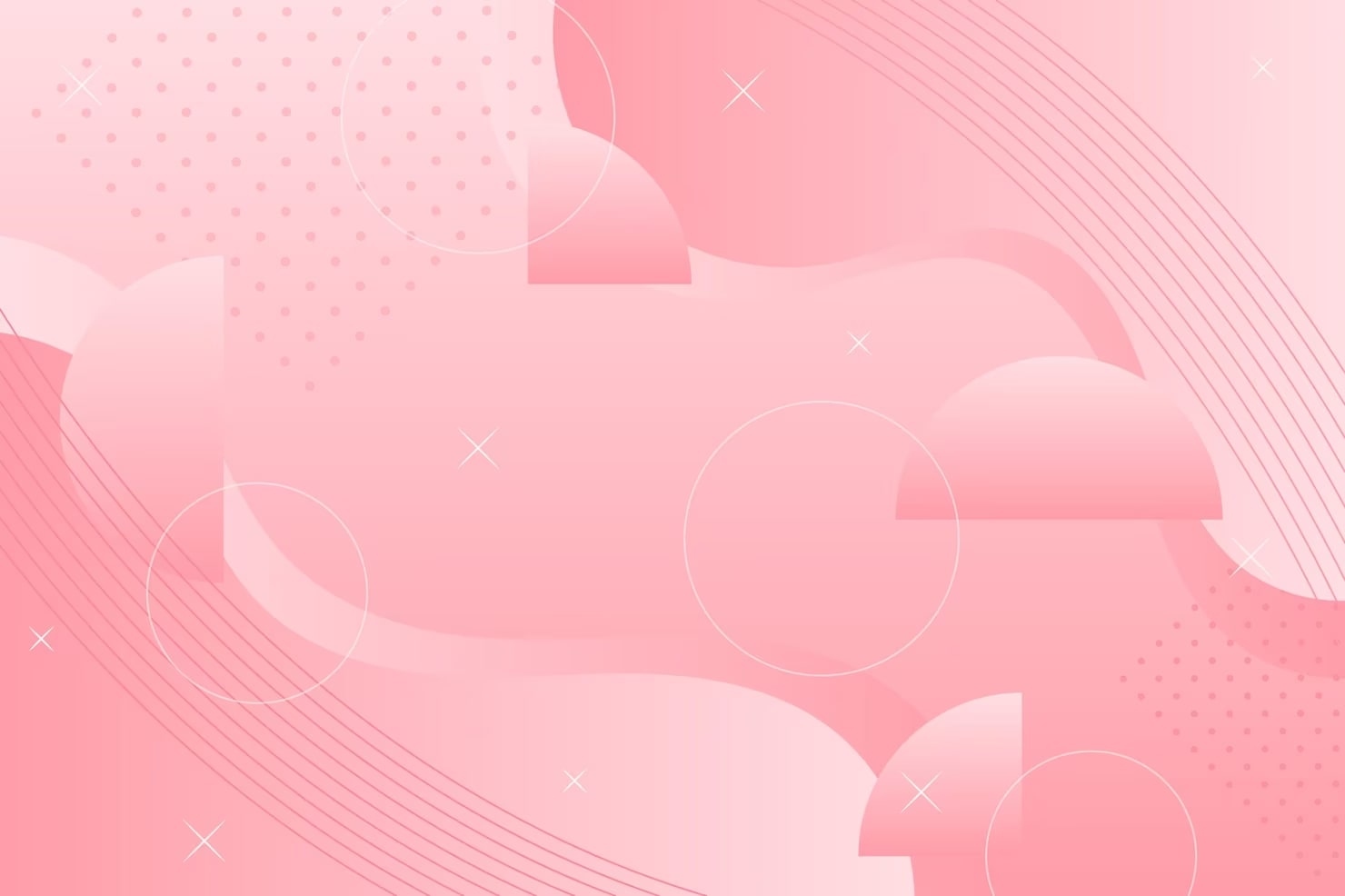 Pink abstract design