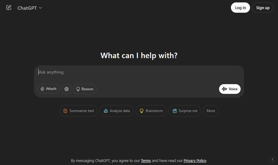 ChatGPT search