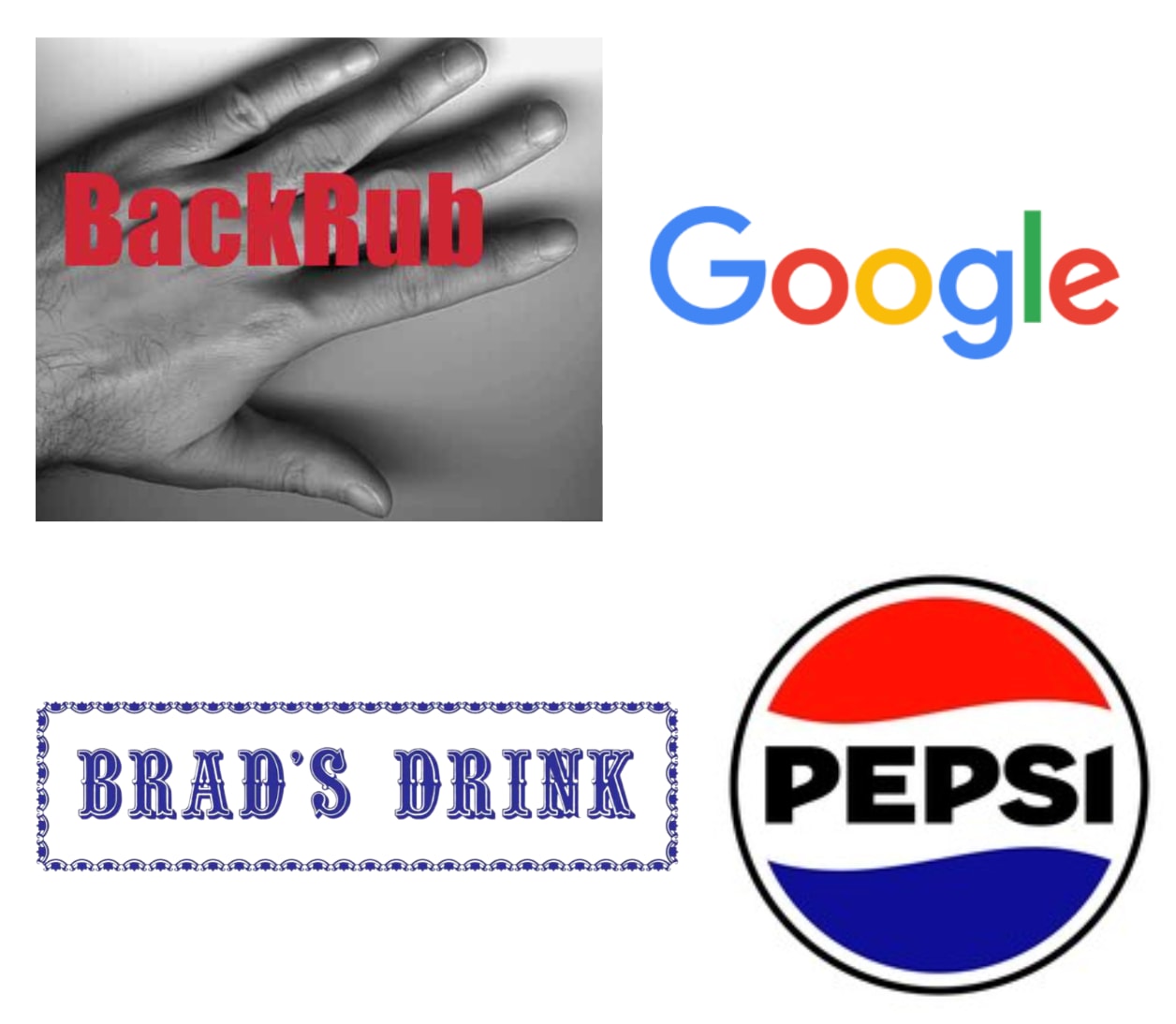 Google and Pepsi: then and now