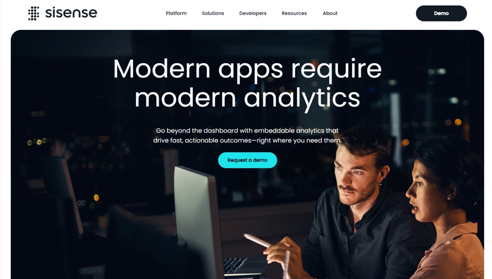Sisense website