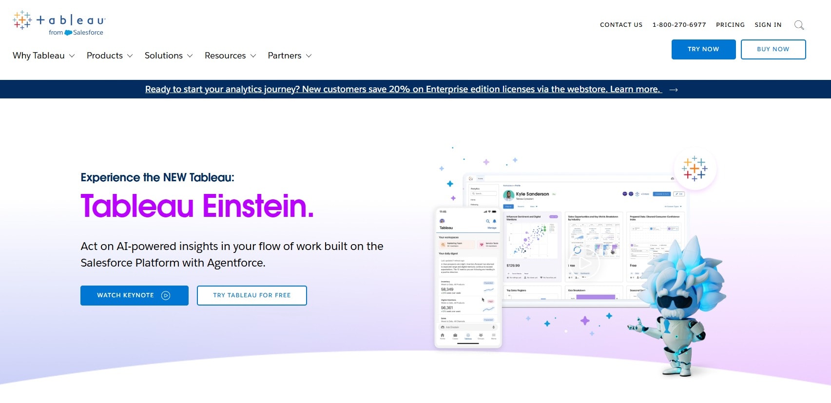 Tableau website
