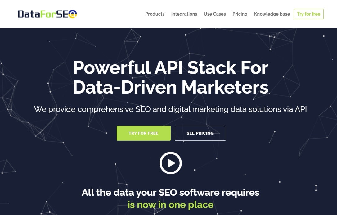DataForSsEO website