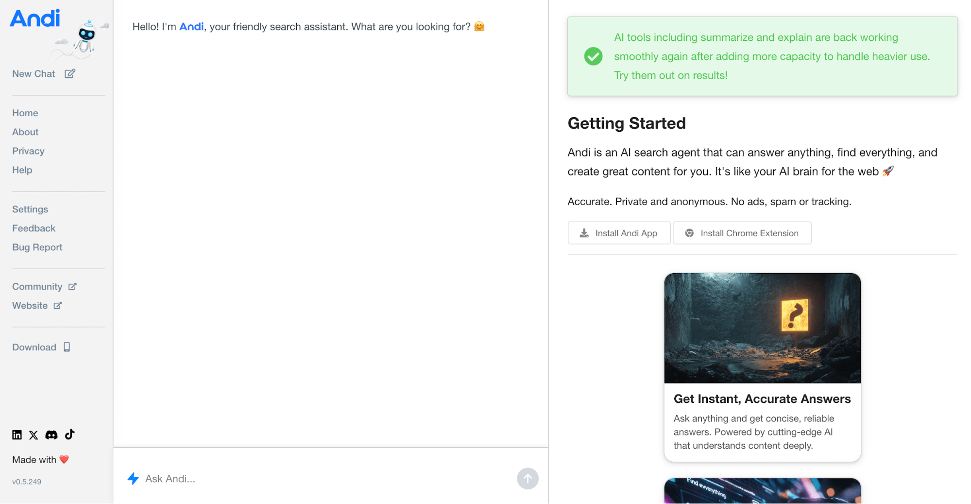 Andi’s homepage