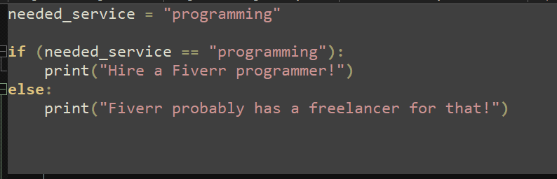 Syntax highlighting in Notepad++.