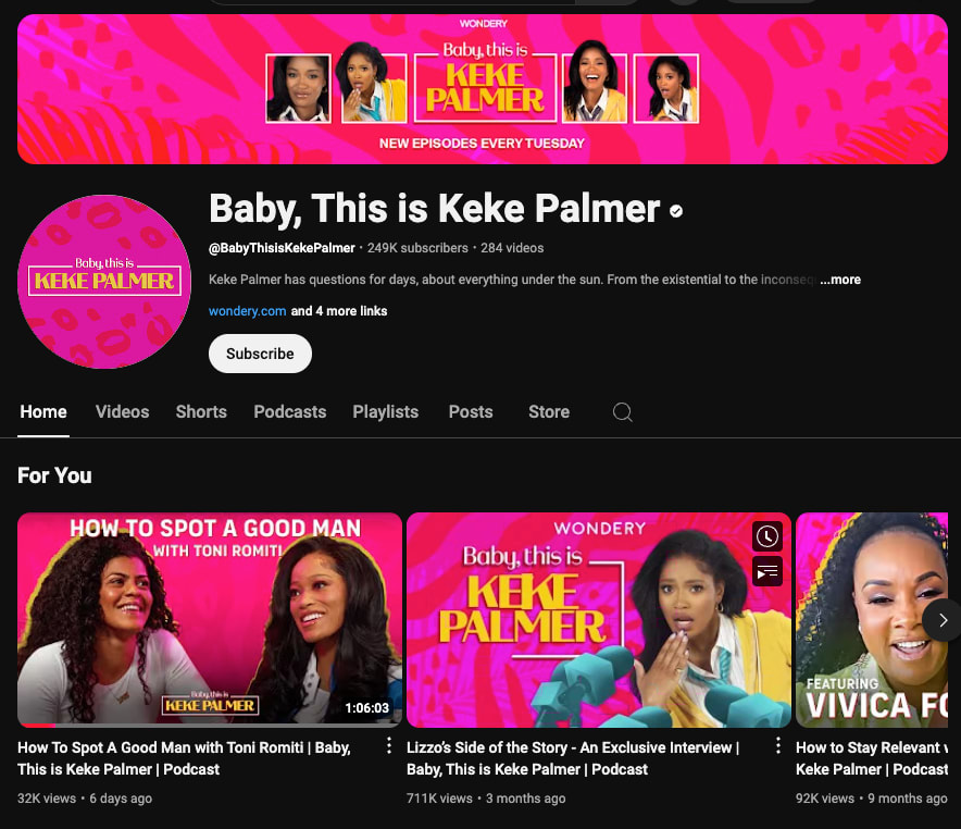 Baby, This is Keke Palmer YouTube