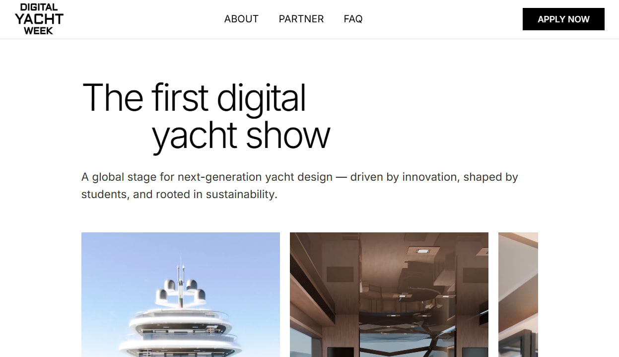 Digital Yacht Week - Website