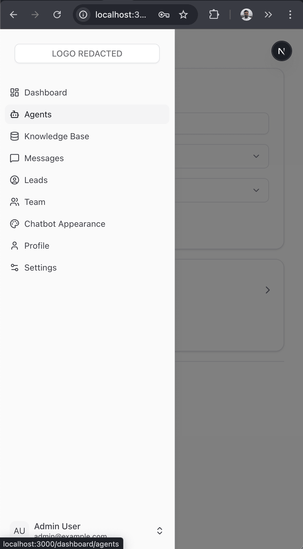Custom AI SaaS Platform & Agent Builder screenshot 4