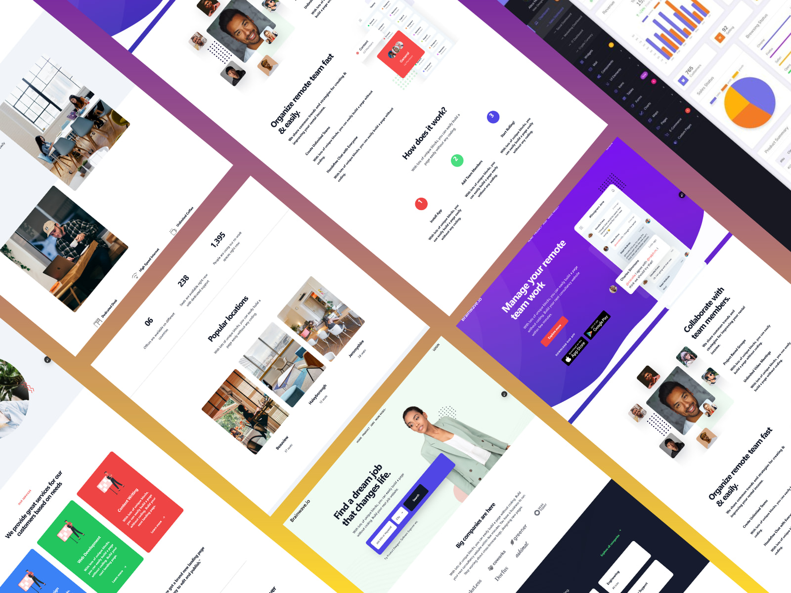 8+ figma designes into Landing Pages in Reactjs/Nextjs