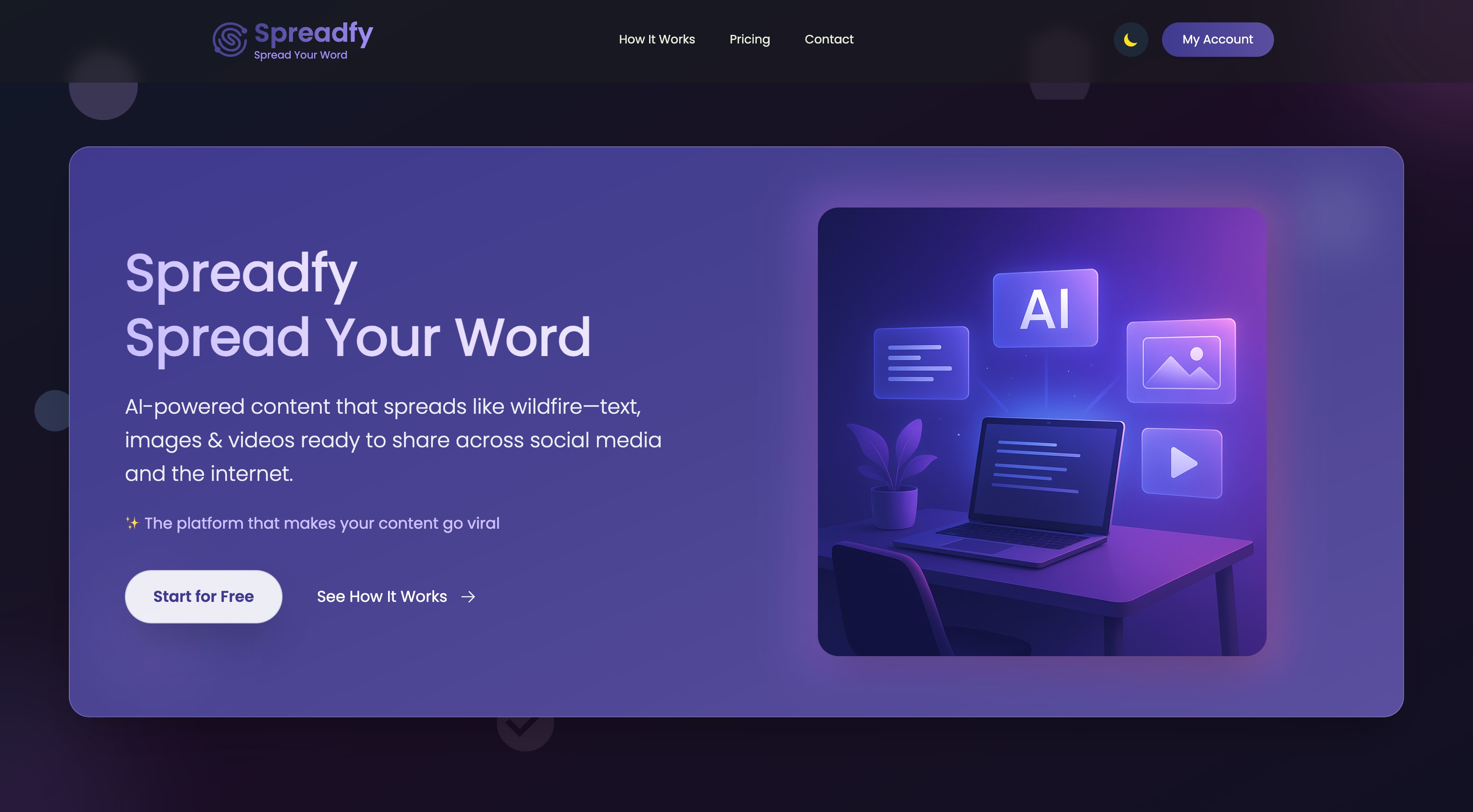 Spreadfy AI — AI-Powered Content Creation Platform