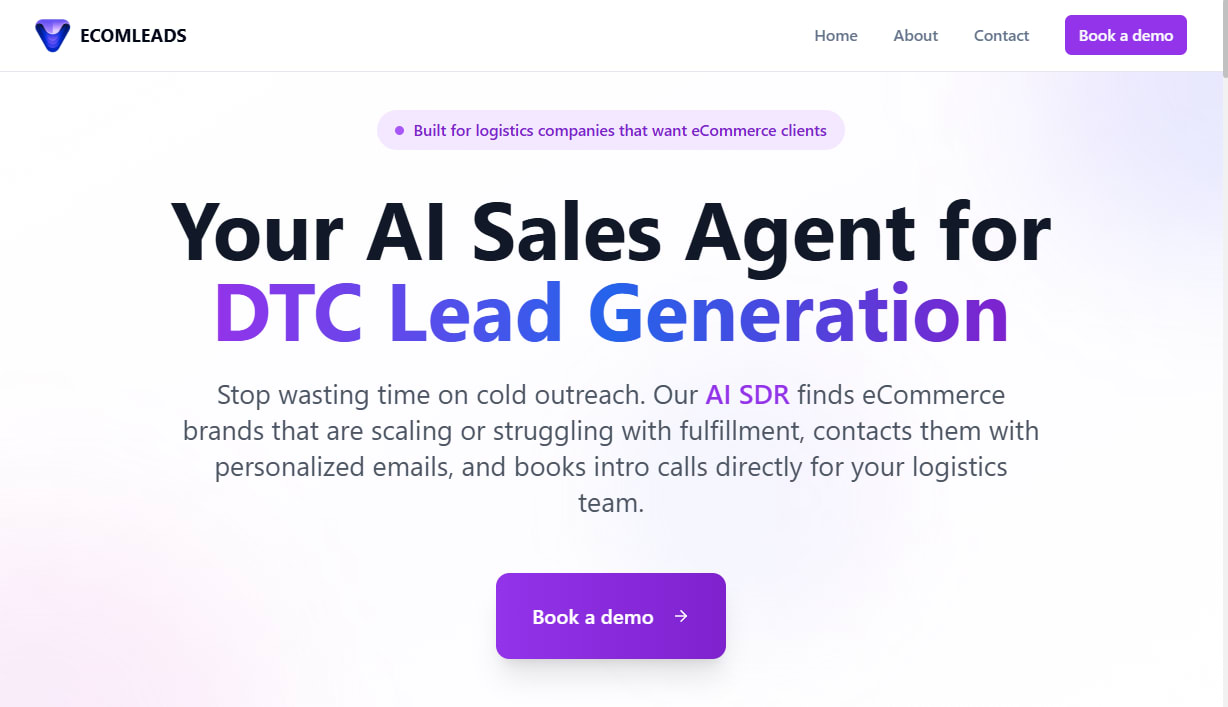 Ecomleads - Web Application