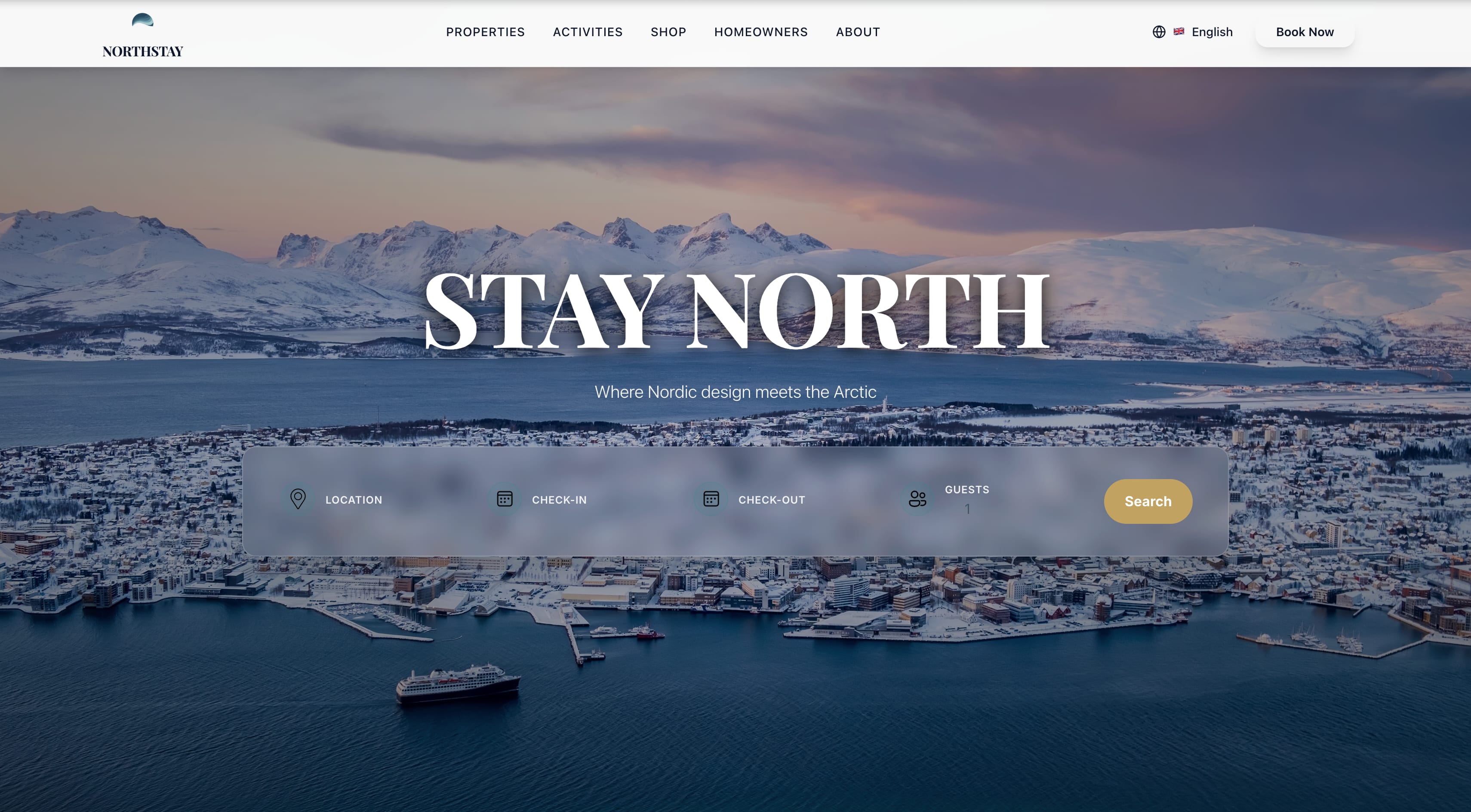 Northstay Custom Vacation Rental Booking Platform