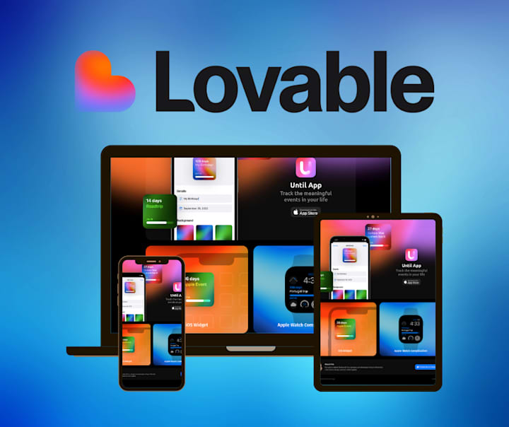Modern App Landing Page Design for “Until App” responsive website portfolio preview