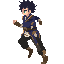 create a pixel art character sprites