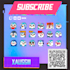 create snazzy twitch, kick emotes in 24 hours