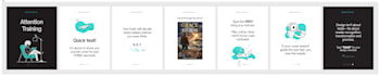 design seamless swipable carousel posts