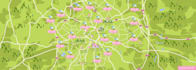 design high quality vector map illustrations or city maps