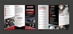 do modern and professional trifold brochure design in 24hr