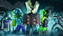 make cinematic minecraft thumbnail, art