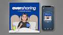 illustrate podcast cover art in stylized comic cartoon style