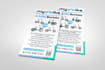 create print ready rack card design or postcard design