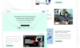 design and develop beautiful landing page using webflow