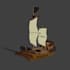 model any low poly 3d object