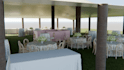 create hyper realistic 3d wedding venue renders