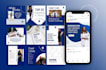 create 30 instagram post design social media posts template