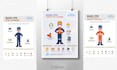 design posters, hazard, warning, caution, safety