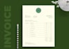 design business card, letterhead, and invoice