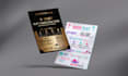 create flyer and modern graphic design for digital and print