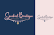 do hand drawn signature logo design for your business
