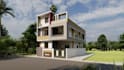 create premium 3d architecture design model and render