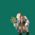 make a professional animated pixel art character sheet for your 2d game