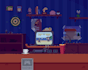 make a pixel animation gif background, and landscape for you